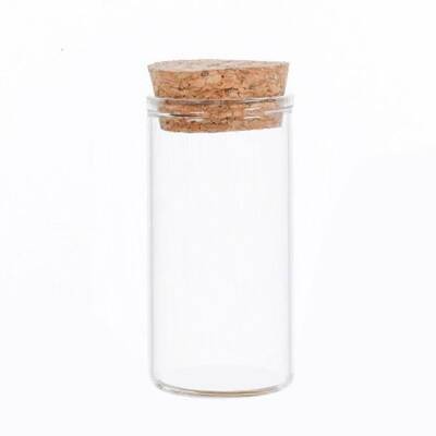 Mini High Borosilicate Glass Bottle Bead Containers