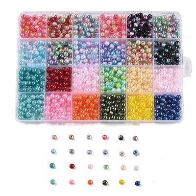 DIY Acrylic & PP Plastic Pearl Beads Jewelry Making Finding Kit