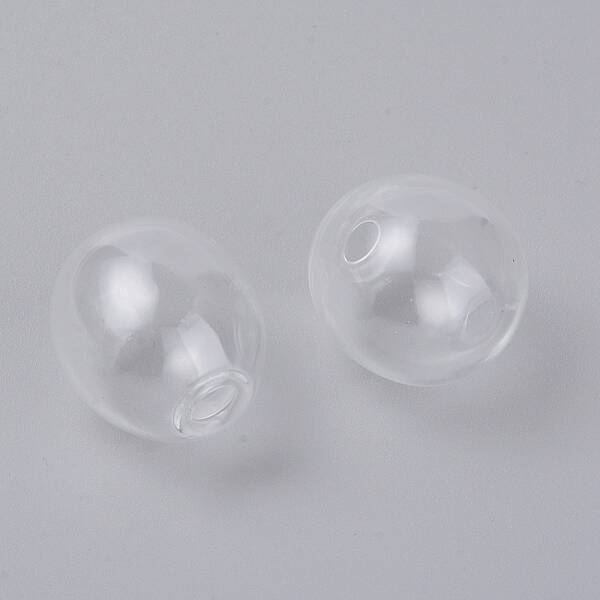 Round Mechanized Blown Glass Globe Ball Bottles