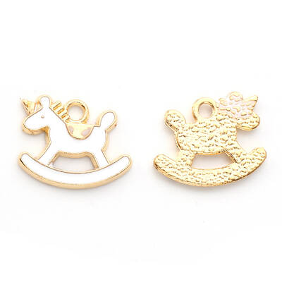 Alloy Enamel Pendants