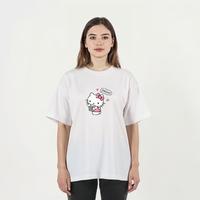 【FaddishDeal】 Hello Kitty Women's short sleeves, summer activities, fashion elements, cartoon patterns, casual tops Women...