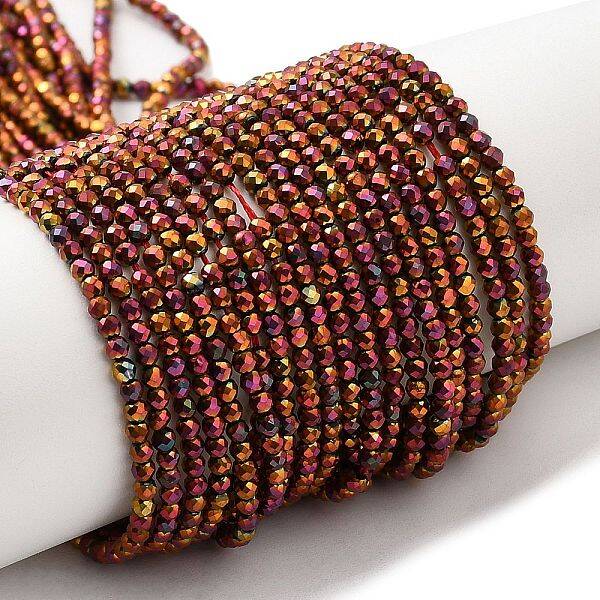 Electroplate Glass Beads Strands