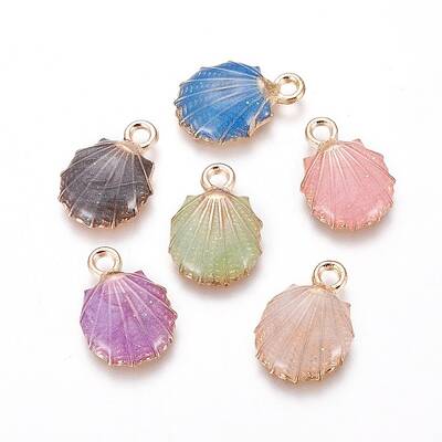 Alloy Enamel Pendants
