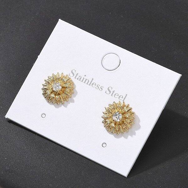 304 Stainless Steel Stud Earrings