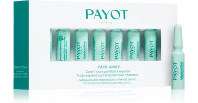 Payot Pate Grise 7-day intensive purifying cleansing treatment for oily and combination skin - 7ml