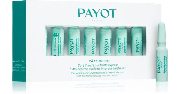 Payot Pate Grise 7-day intensive purifying cleansing treatment for oily and combination skin - 7ml