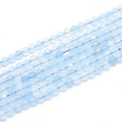 Natural Aquamarine Beads Strands