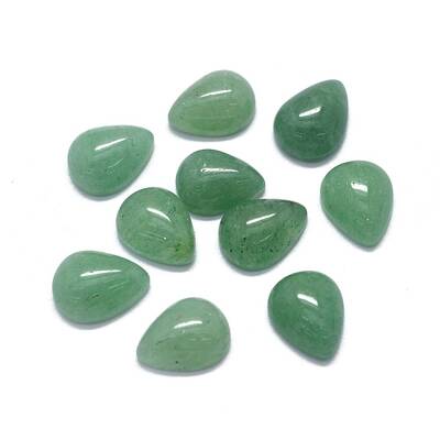 Natural Green Aventurine Cabochons