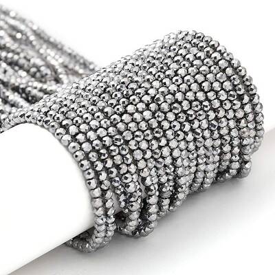 Electroplate Glass Beads Strands