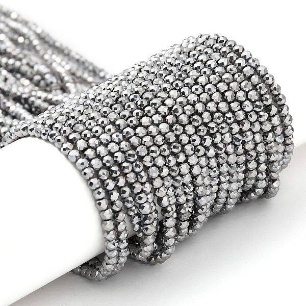 Electroplate Glass Beads Strands