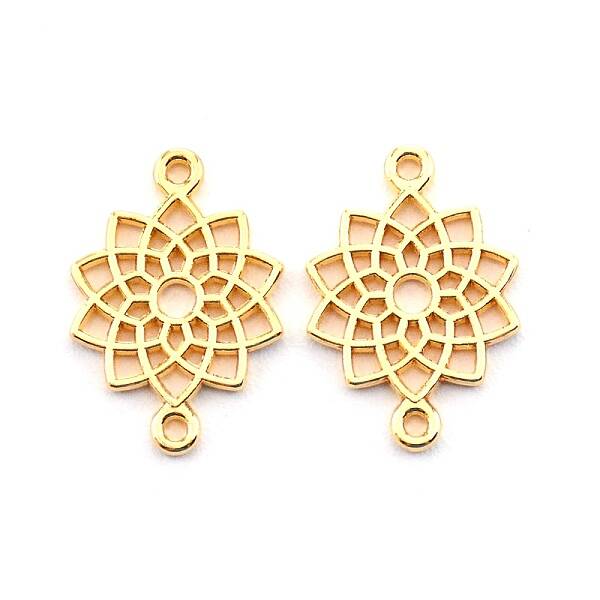 Baroque Style Zinc Alloy Connector Charms