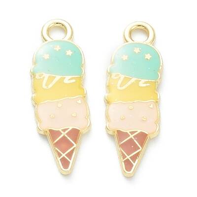 Alloy Enamel Pendants