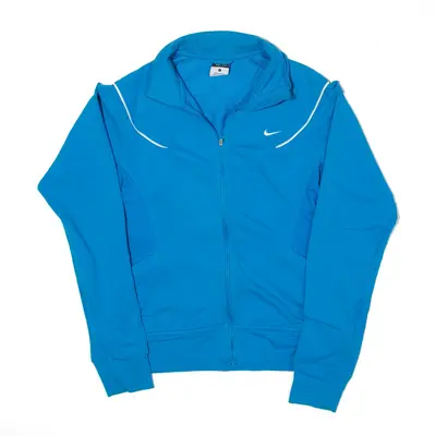 NIKE Track Jacket Blue Womens L