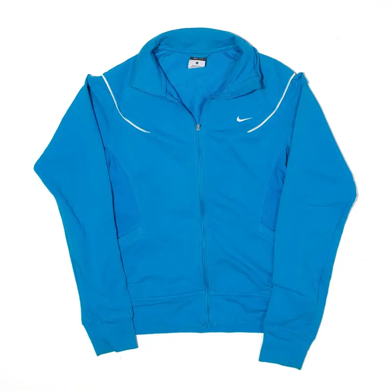 NIKE Track Jacket Blue Womens L