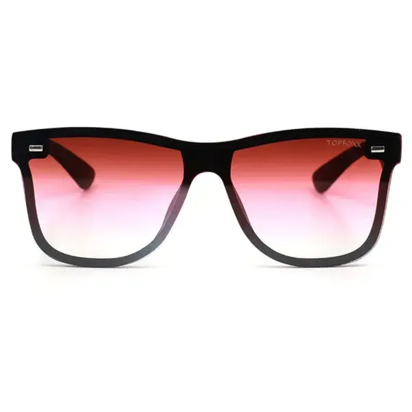 Future Wife - Burgundy Square Wayfarer Sunglasses | Color: Faded Burgundy | Size: OS