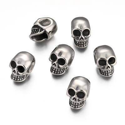 304 Stainless Steel European Beads