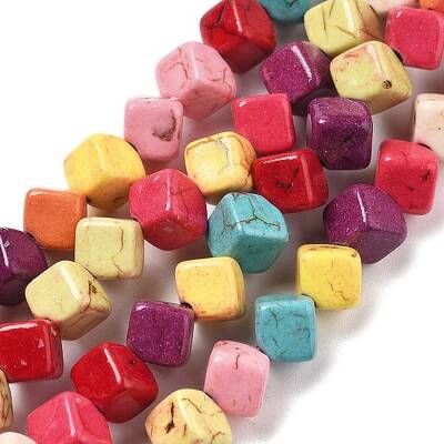Synthetic Turquoise Beads Strands