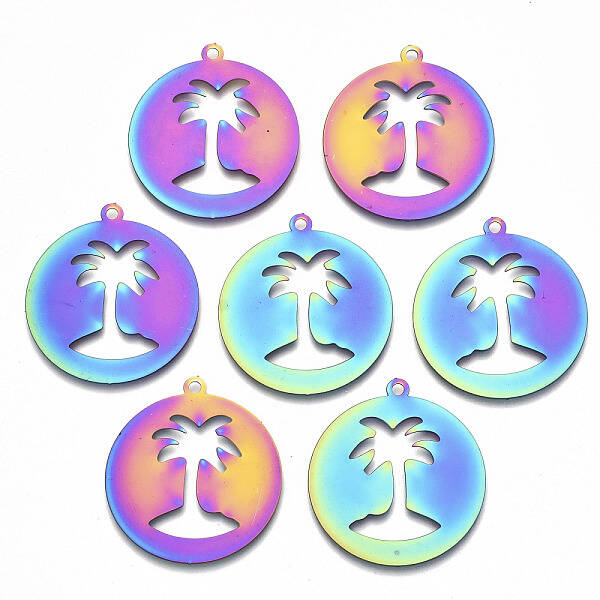 Ion Plating(IP) 201 Stainless Steel Pendants