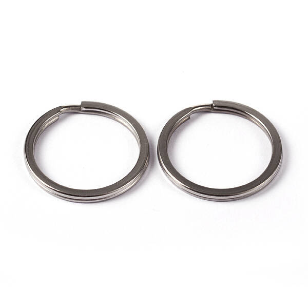 Tarnish Resistant 304 Stainless Steel Split Key Rings