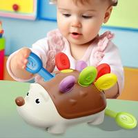 Fine Motor Toys for Toddlers, Multifunction Colorful Hedgehog Learning Counting & Sorting Montessori Educational Sensory Toy,...