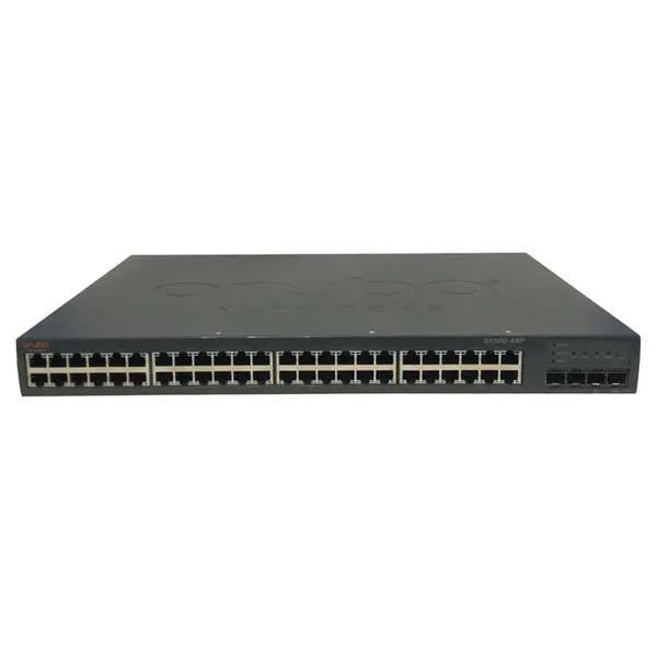 JW672A HP S1500 Mobility Access 48 x Ports PoE 10/100/1000 + 4 x SFP Ports Layer 3 Managed Gigabit Ethernet Network Switch
