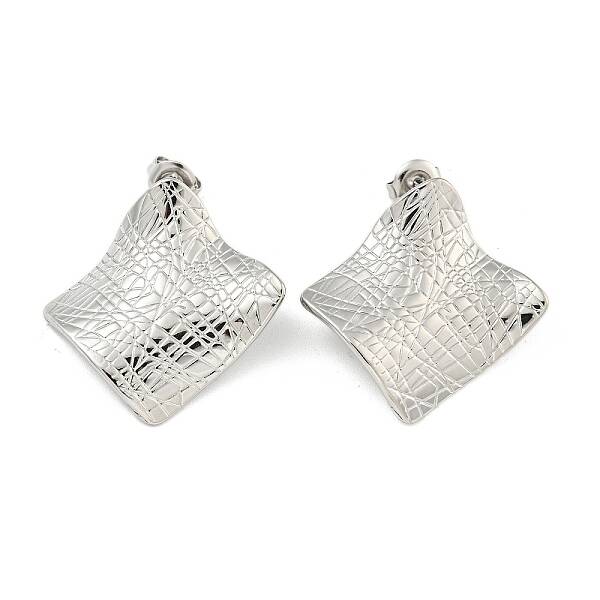 Non-Tarnish 304 Stainless Steel Stud Earrings for Women