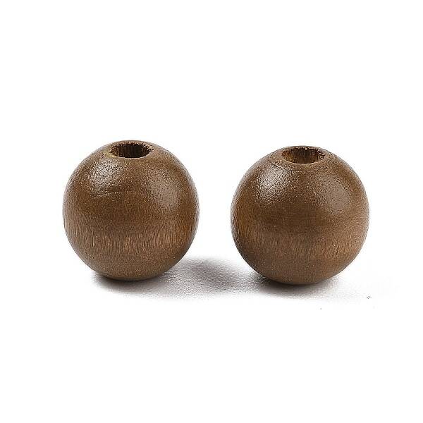 Wood European Beads
