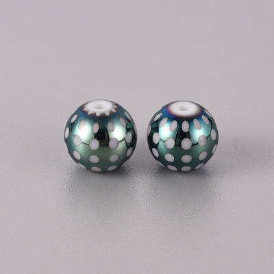 Electroplate Glass Beads
