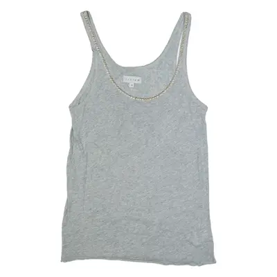 JIGSAW Womens Vest Grey Sleeveless M