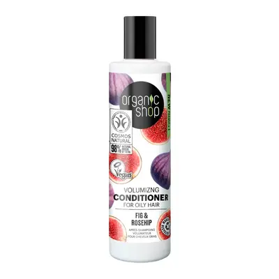 Organic Shop Fig Volumizing Conditioner for Oily Hair 280ml