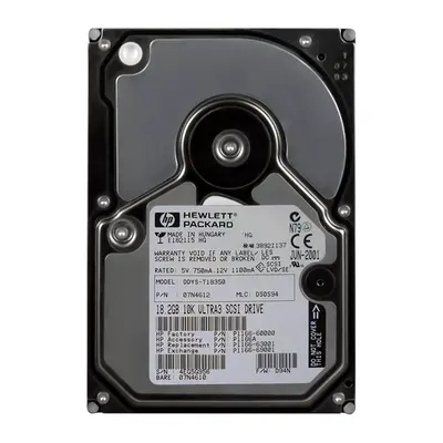 P1166-63001 HP 18.2GB Ultra-160 SCSI 10000 3.5-inch Hard Drive