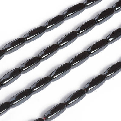 Non-magnetic Synthetic Hematite Beads Strands