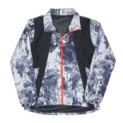 UNDER ARMOUR Patterned Shell Jacket Blue Womens M