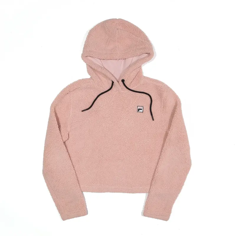 FILA Hoodie Pink Pullover Womens S