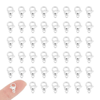 50Pcs 304 Stainless Steel Lobster Claw Clasps