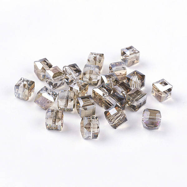 Electorplated Glass Beads