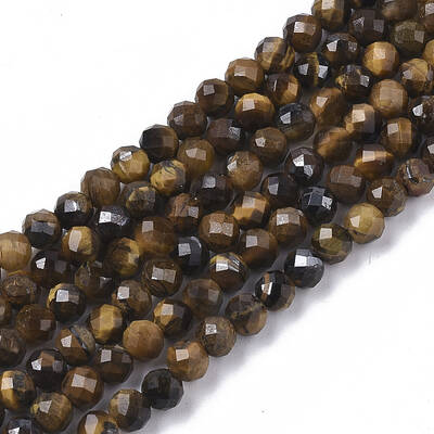 Natural Tiger Eye Beads Strands