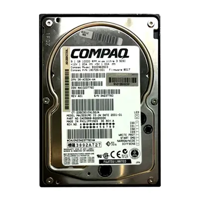 3R-A0924-AA HP 9.1GB Ultra-160 SCSI 10000 3.5-inch Hard Drive