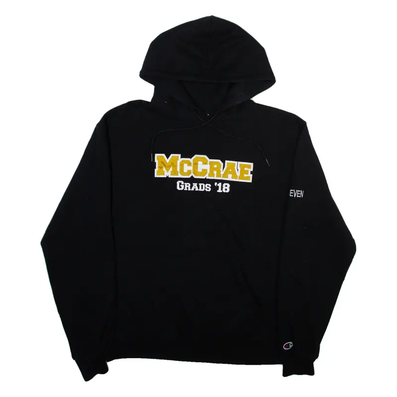 CHAMPION Mccrae Mens Black Hoodie M