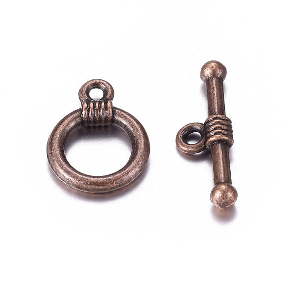 Tibetan Style Alloy Toggle Clasps