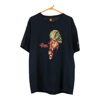 The Lion King Graphic T-Shirt - Large Black Cotton