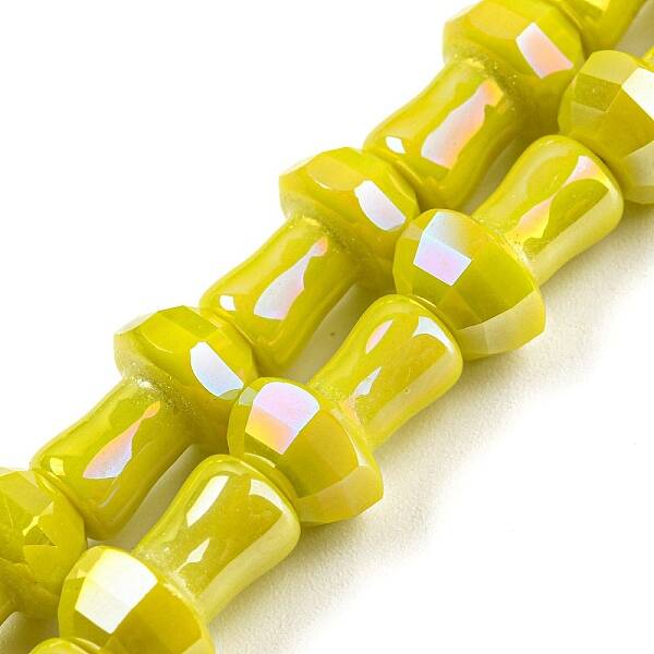 Electroplate Glass Beads Strands