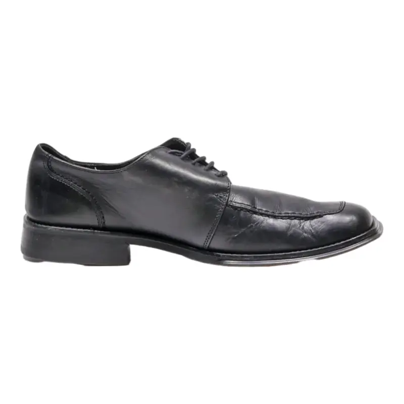 KENITH COLE Derby Shoes Black Leather Mens UK 10