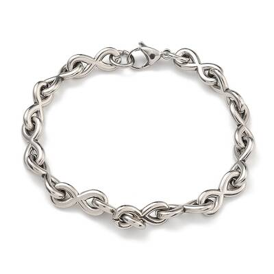 304 Stainless Steel Link Chain Bracelets