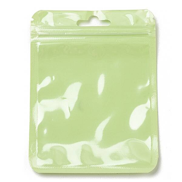 Rectangle Plastic Yin-Yang Zip Lock Bags