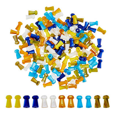 150Pcs 6 Colors Natural Freshwater Shell Beads