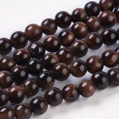 Natural Red Tiger Eye Beads Strands