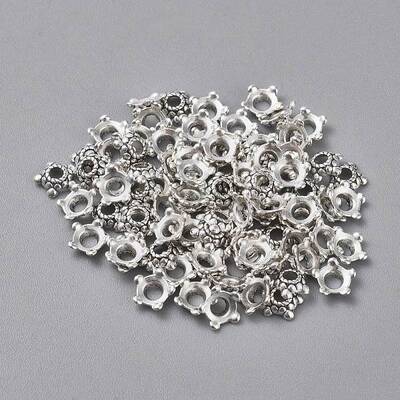Tibetan Silver Bead Caps