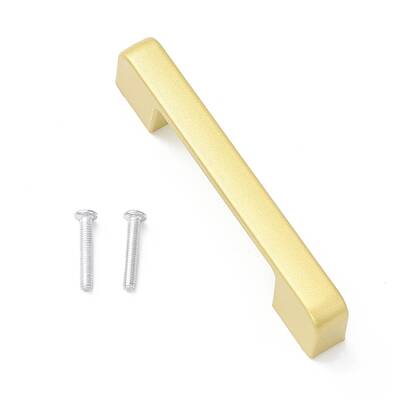 Zinc Alloy Square Bar Cabinet Door Knobs