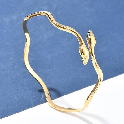 304 Stainless Steel Cuff Bangles for Women